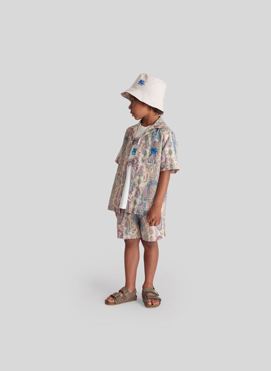 Etro Kids printed shirt