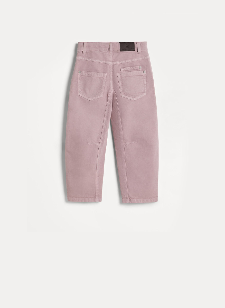 Brunello Cucinelli Kids 8 trousers with monili