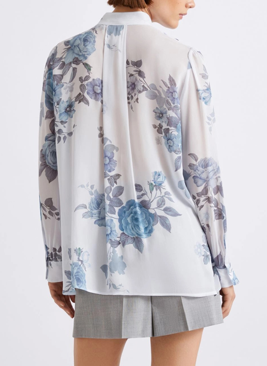 Marella Mllcanapa shirt with ruche detail