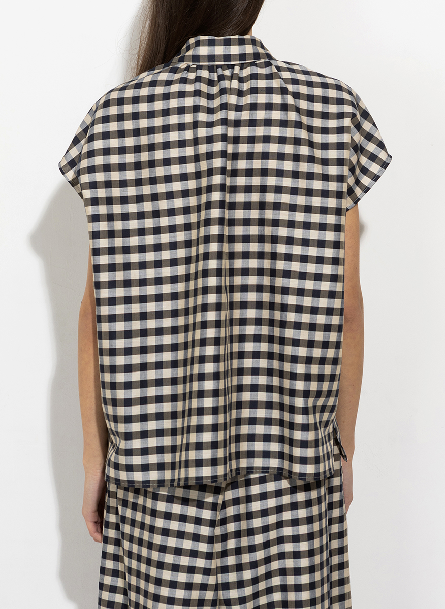 Риза 'Cap sleeves' Weekend Max Mara Wkdstrano