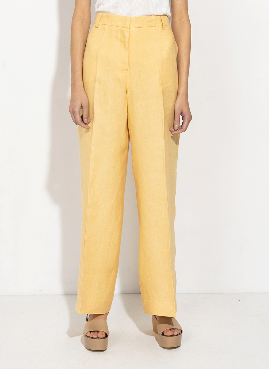 Ленен панталон Weekend Max Mara Wkdmalizia