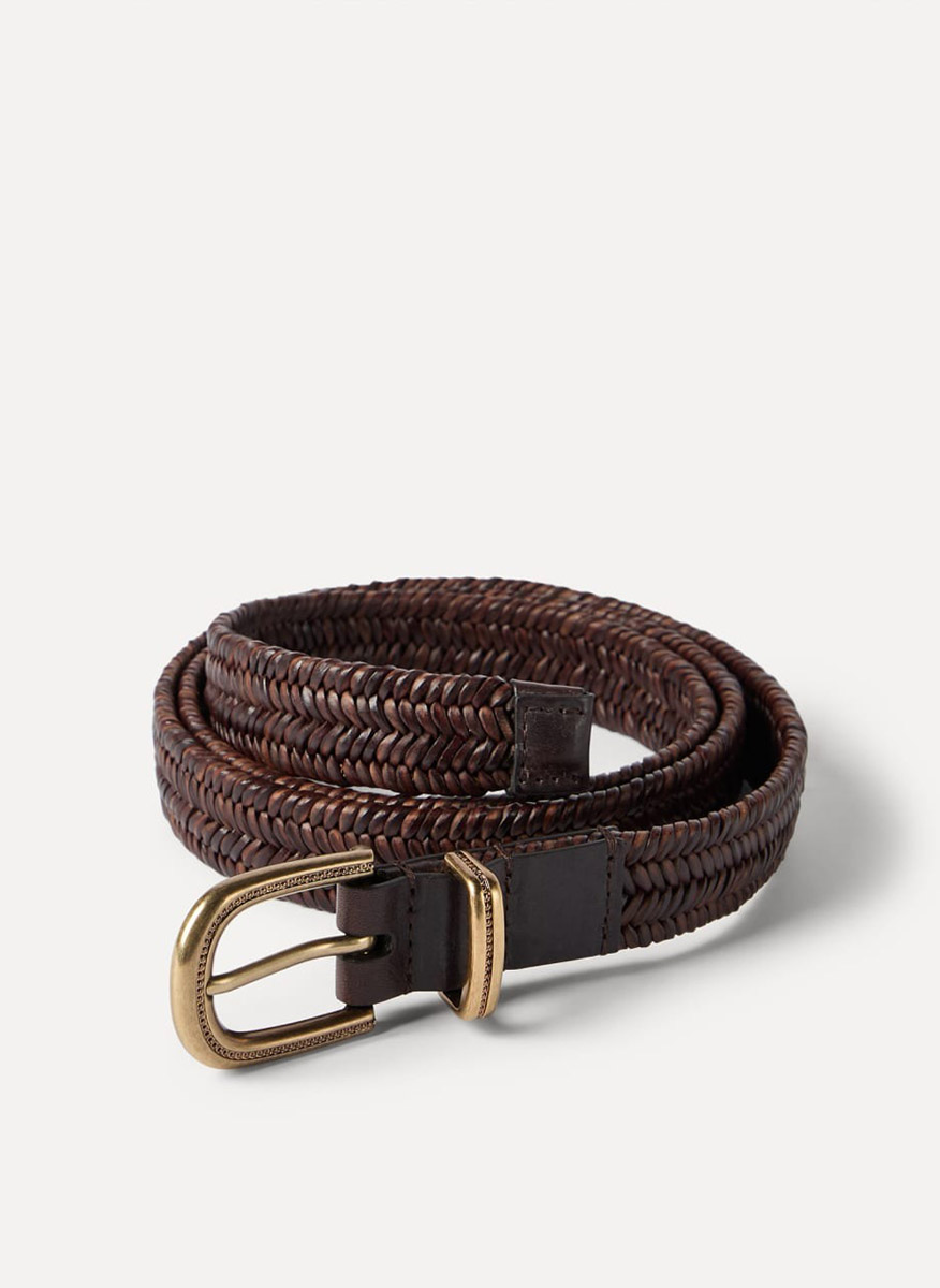 Плетен колан Brunello Cucinelli