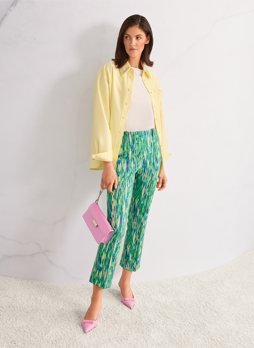Панталон с принт 'Forli' Marc Cain Collections