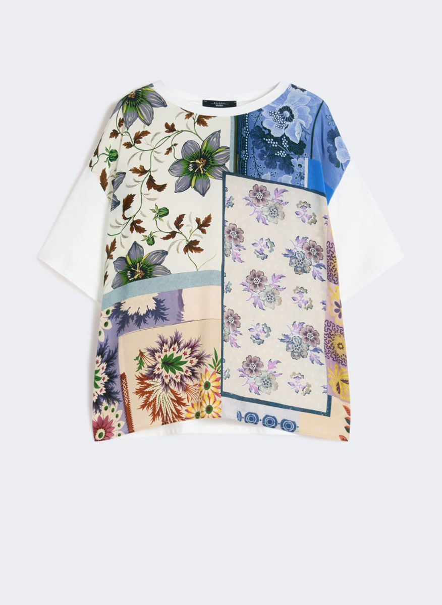 'Oversized' тишърт с принт Weekend Max Mara Wkdpampas