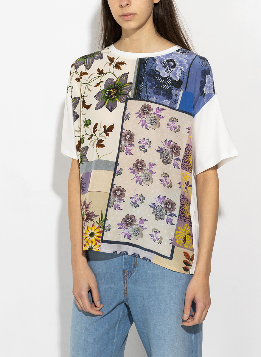 'Oversized' тишърт с принт Weekend Max Mara Wkdpampas