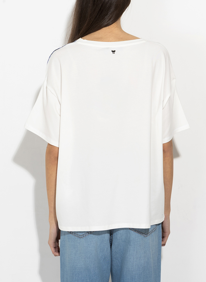 'Oversized' тишърт с принт Weekend Max Mara Wkdpampas