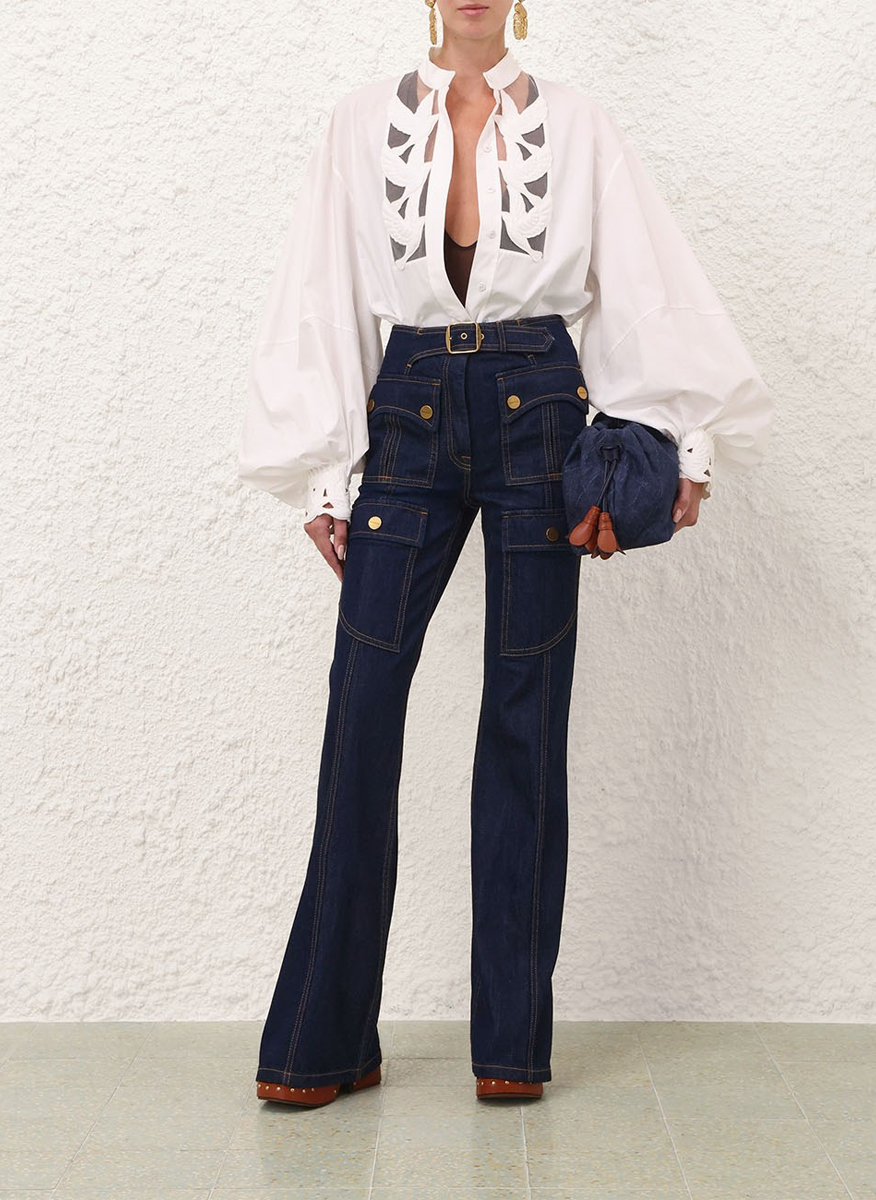 Zimmermann `Luna` Denim 