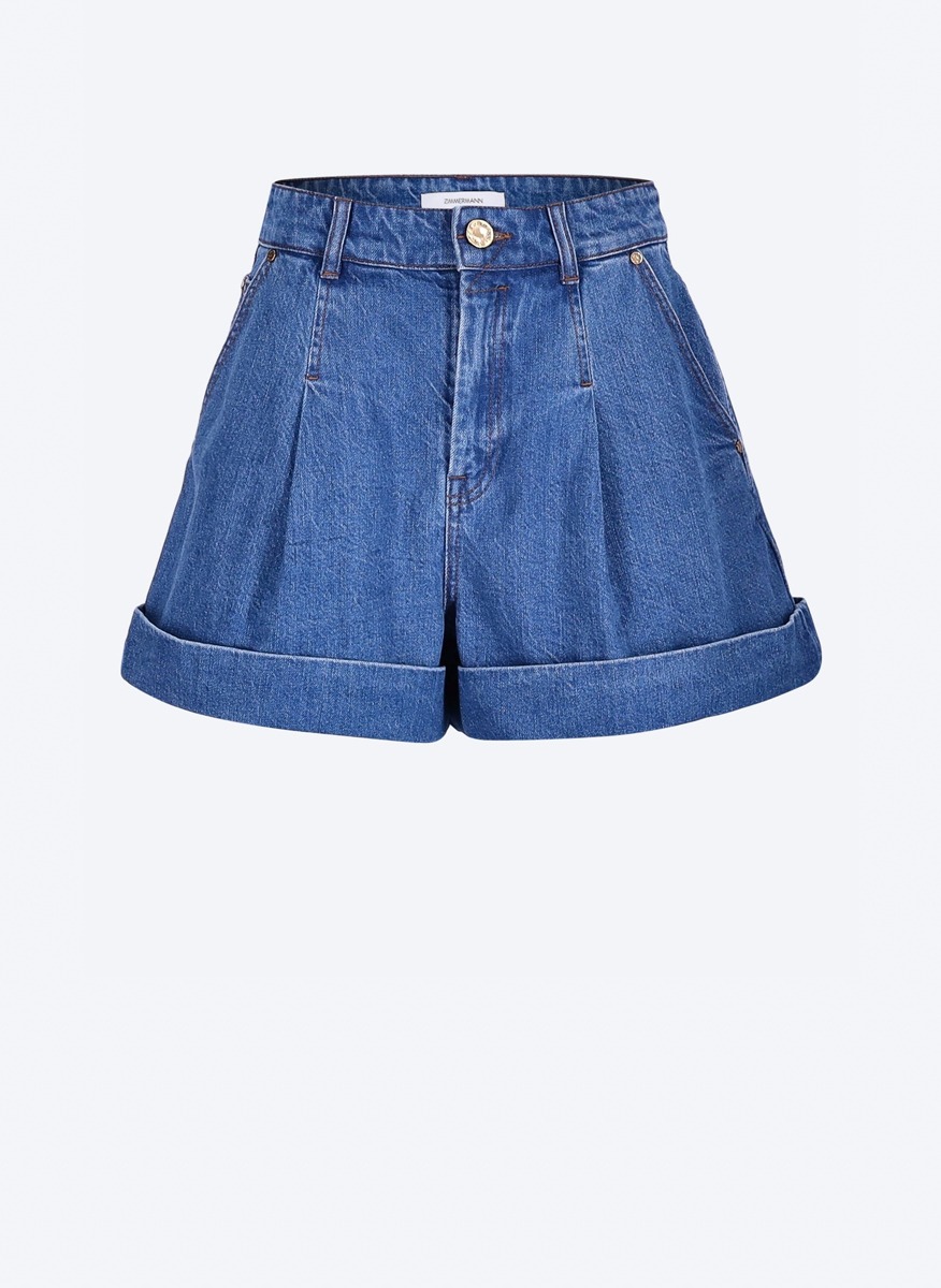 Zimmermann Short denim pants