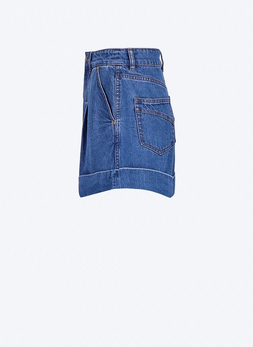 Zimmermann Short denim pants