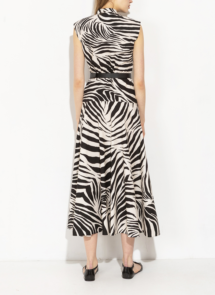 Max Mara Studio Mstwest printed dress