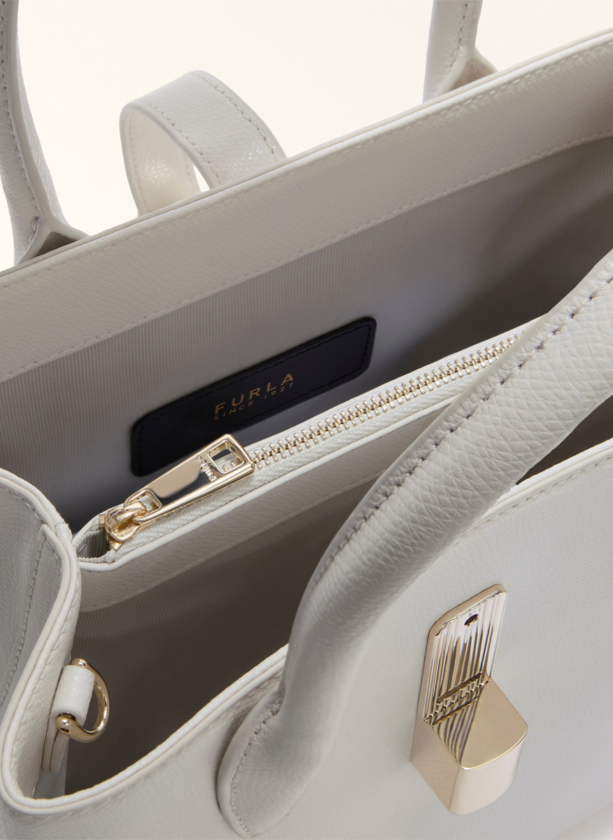 Мини чанта Furla Goccia Panna