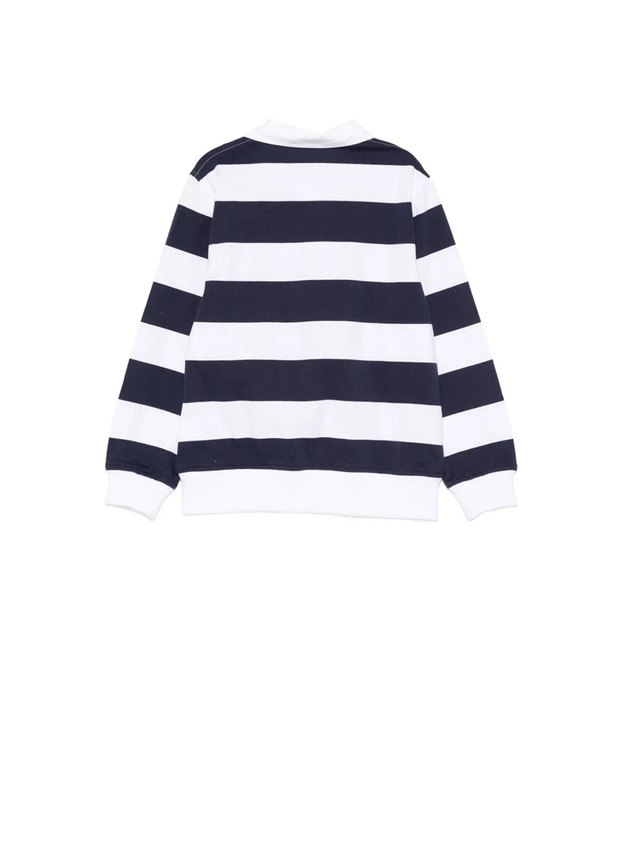 Moschino Kids striped polo shirt