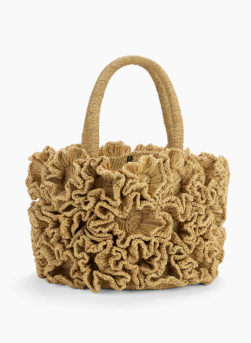 Liviana Conti 3D floral bag