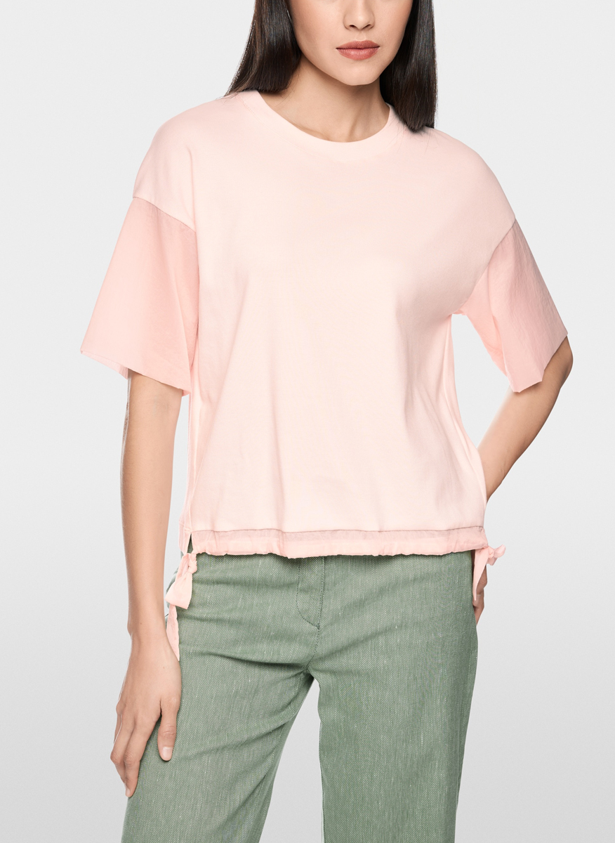 Тишърт 'Materials mix' Marc Cain Sports