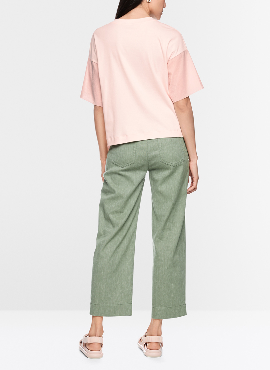 Тишърт 'Materials mix' Marc Cain Sports