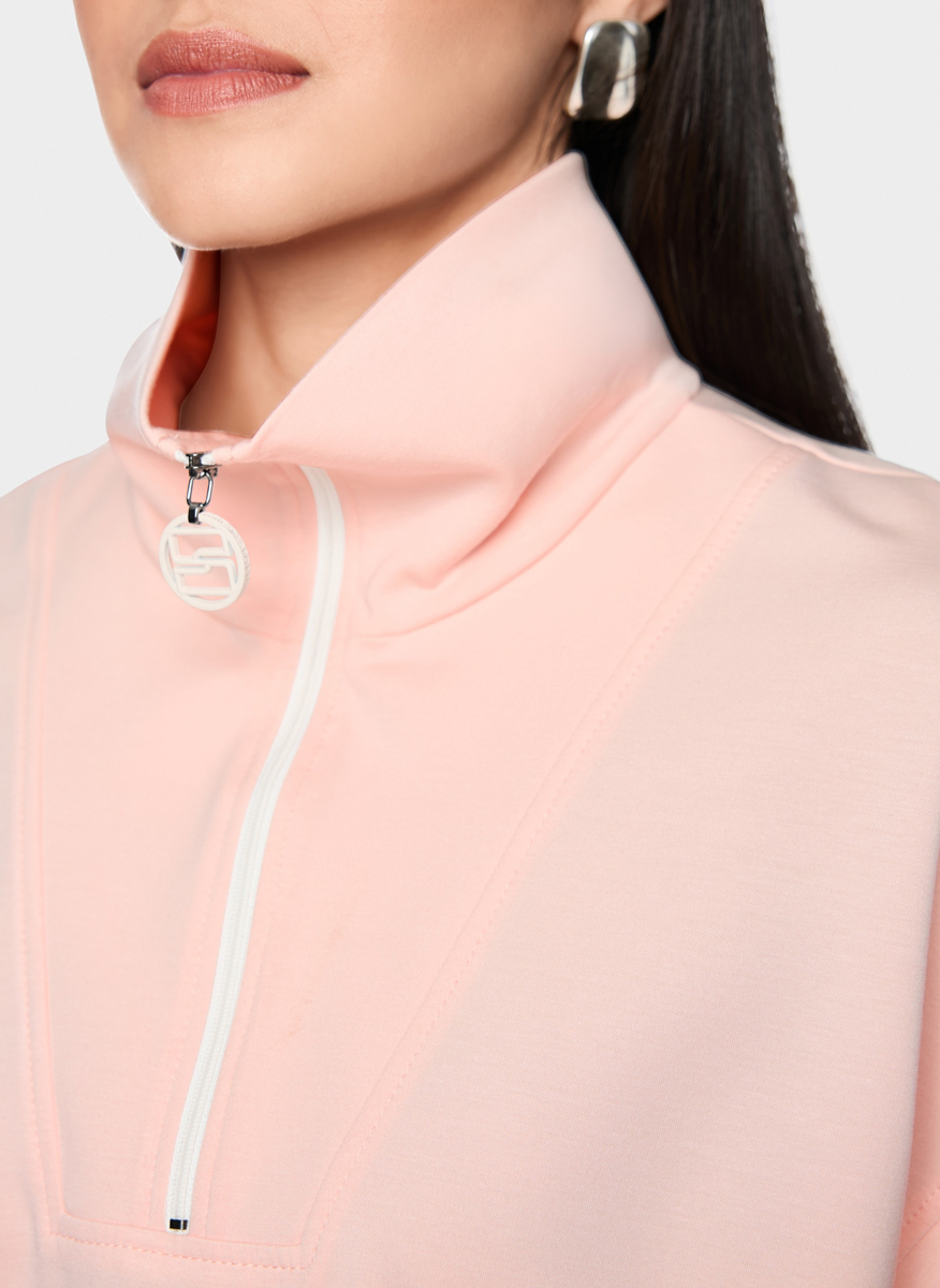Суитшърт с къс ръкав Marc Cain Sports