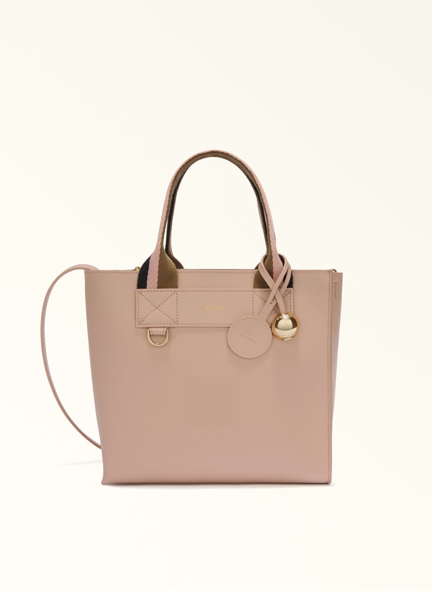 Чанта Tote Furla Divide It Toni Anemone Pink S
