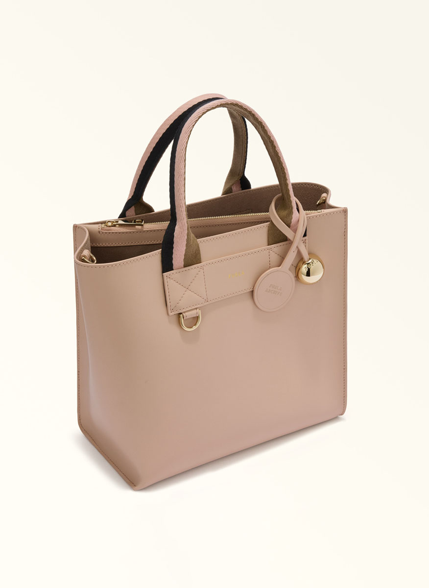 Чанта Tote Furla Divide It Toni Anemone Pink S