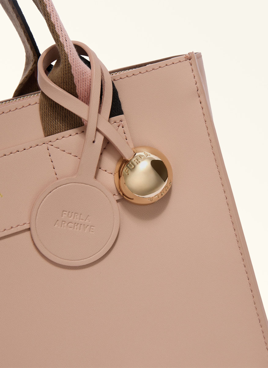 Чанта Tote Furla Divide It Toni Anemone Pink S