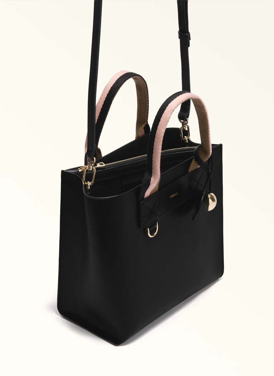 Чанта Tote Furla Divide It Nero S