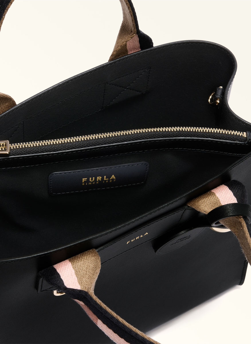 Чанта Tote Furla Divide It Nero S