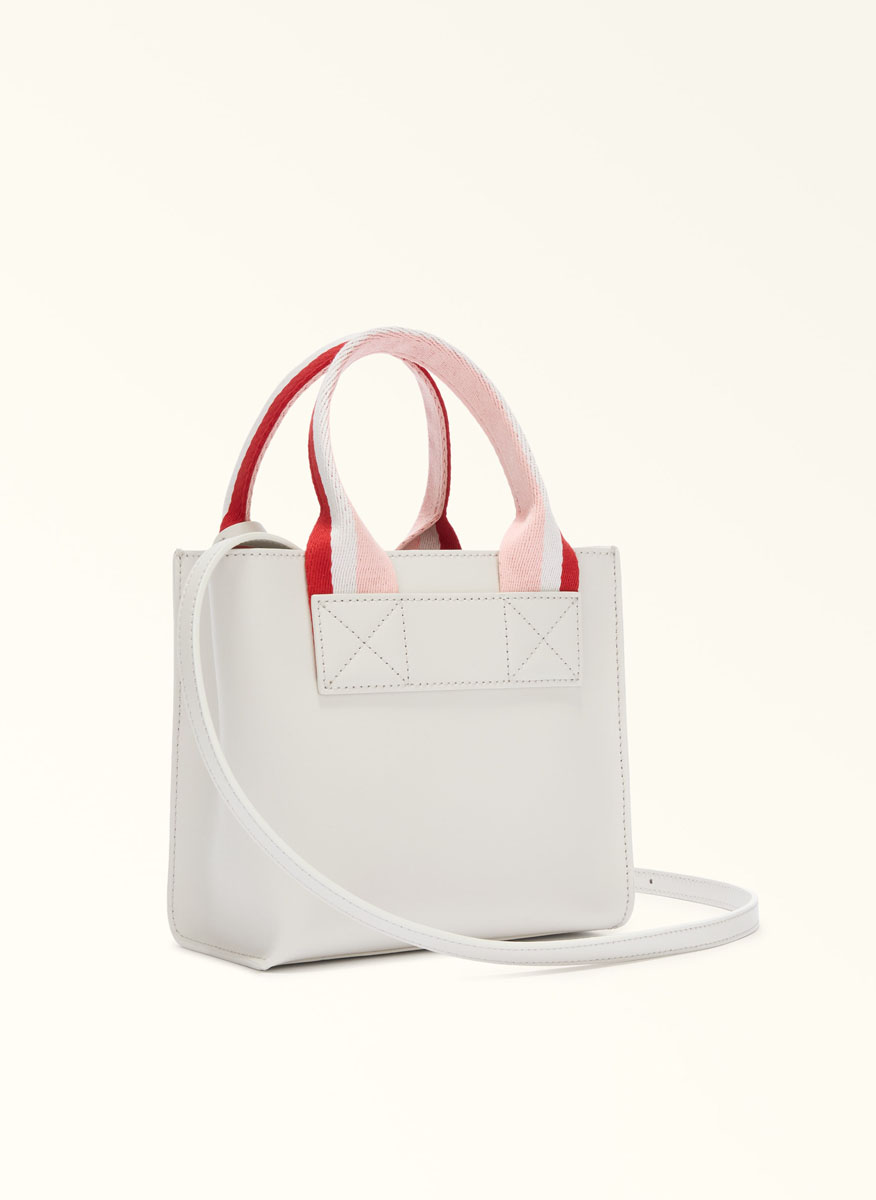 Мини чанта Furla Divide It Toni Marshmallow