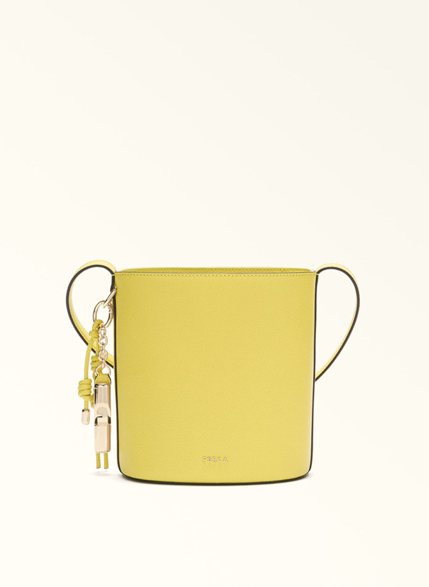 Мини чанта 'Bucket' Furla Roxie Mudec Yellow