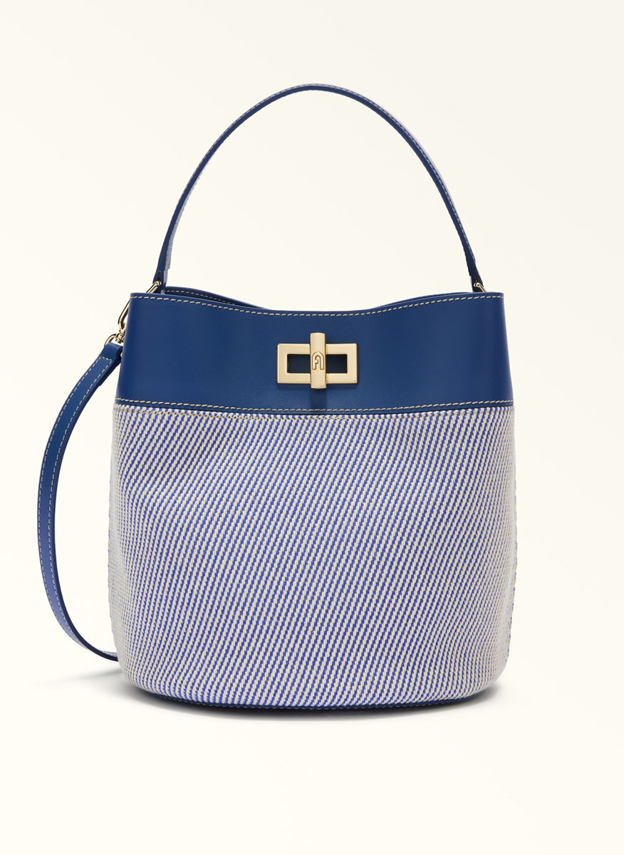 Чанта 'Bucket' Furla Amelia Toni Indigo S