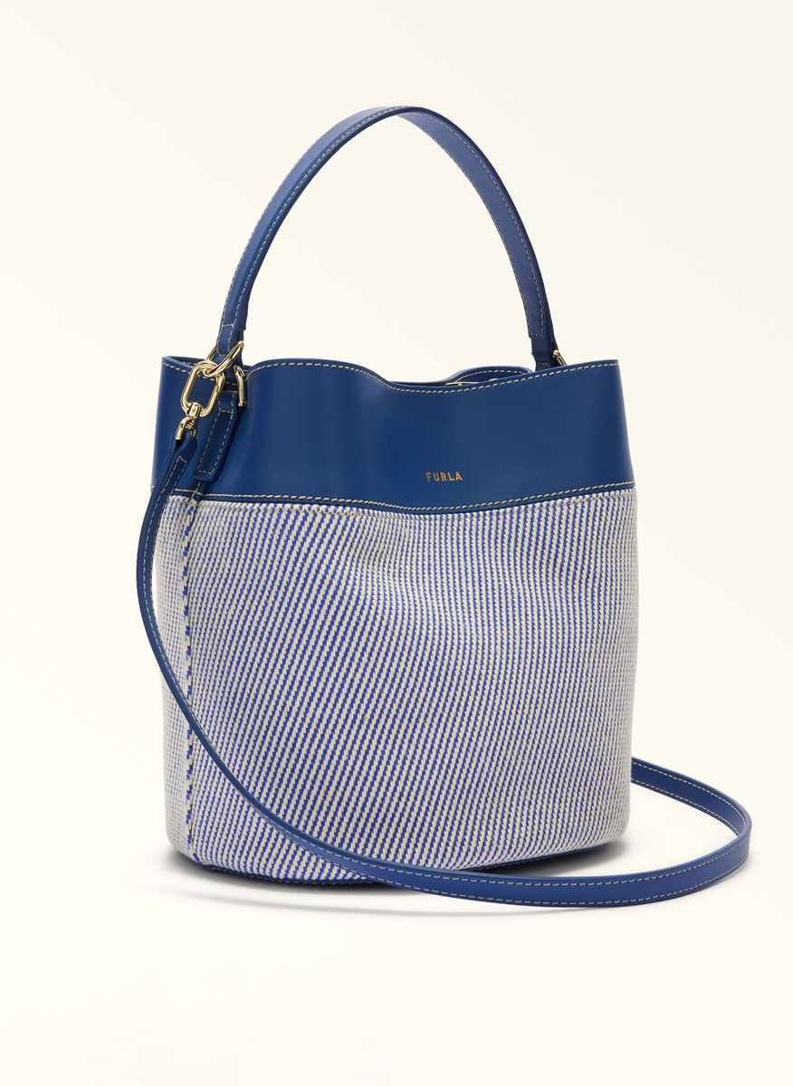 Чанта 'Bucket' Furla Amelia Toni Indigo S