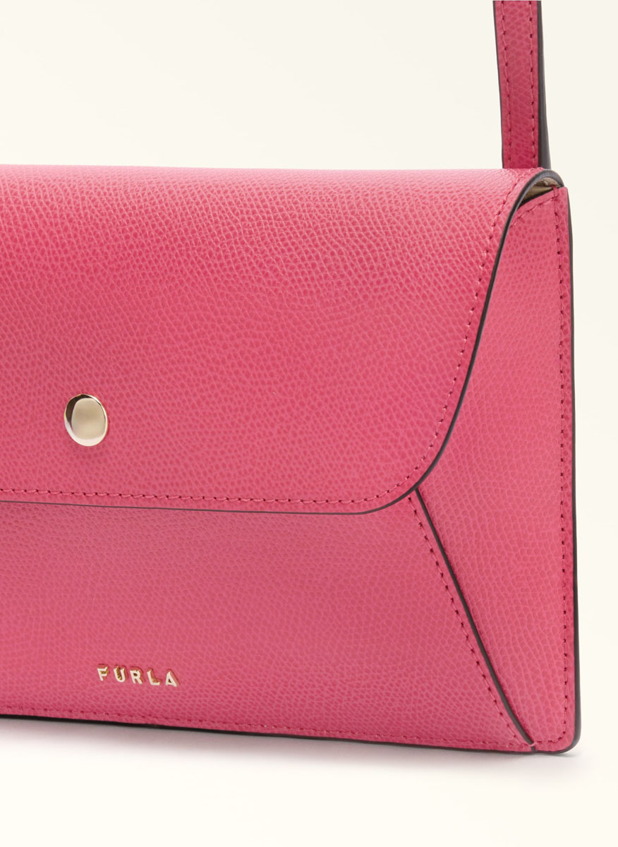 Furla Lea Pouch  Lea Velvet Pink
