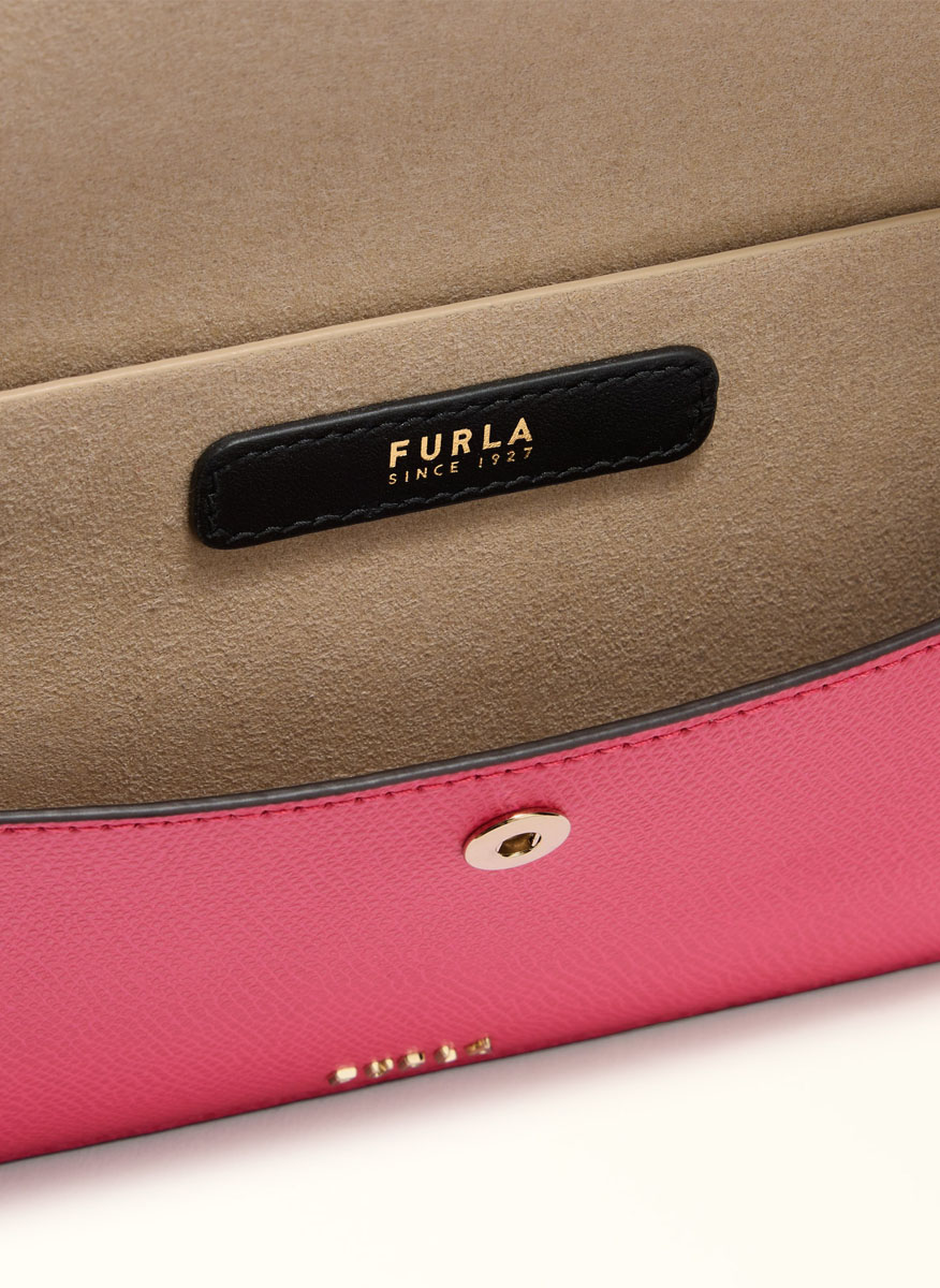 Furla Lea Pouch  Lea Velvet Pink