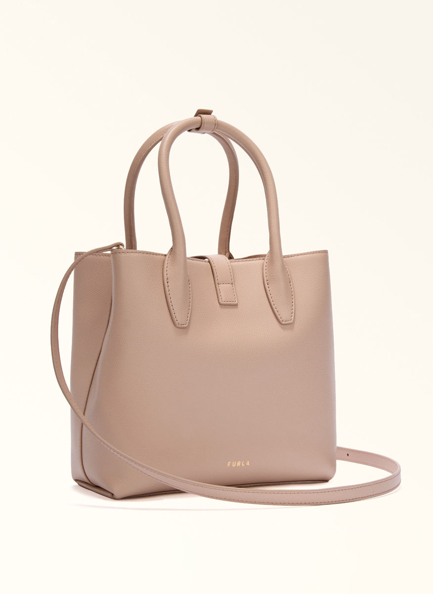 Мини чанта Furla Goccia Anemone Pink