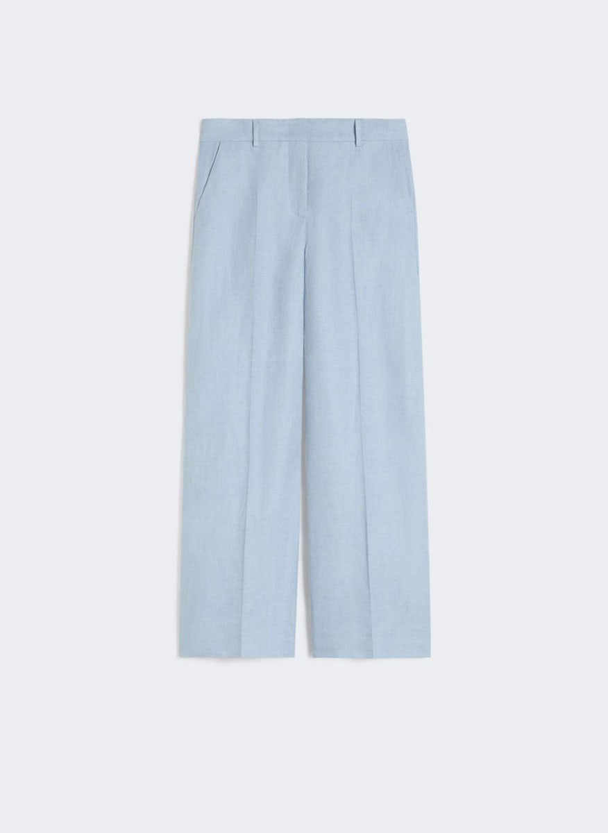 Ленен панталон Weekend Max Mara Wkdmalizia
