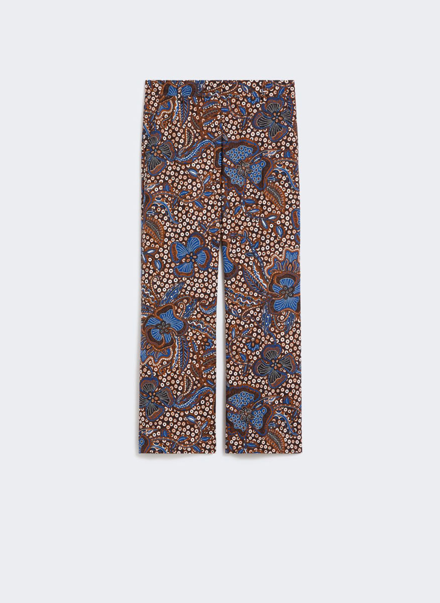 Панталон с принт Weekend Max Mara Wkdonde