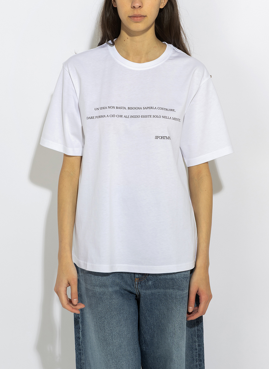 Sportmax Spdquiete Oversized fit t-shirt