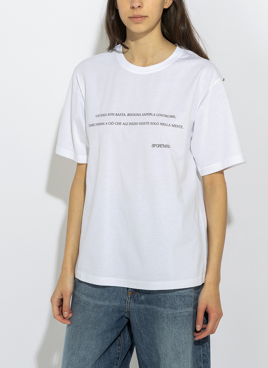 Sportmax Spdquiete Oversized fit t-shirt