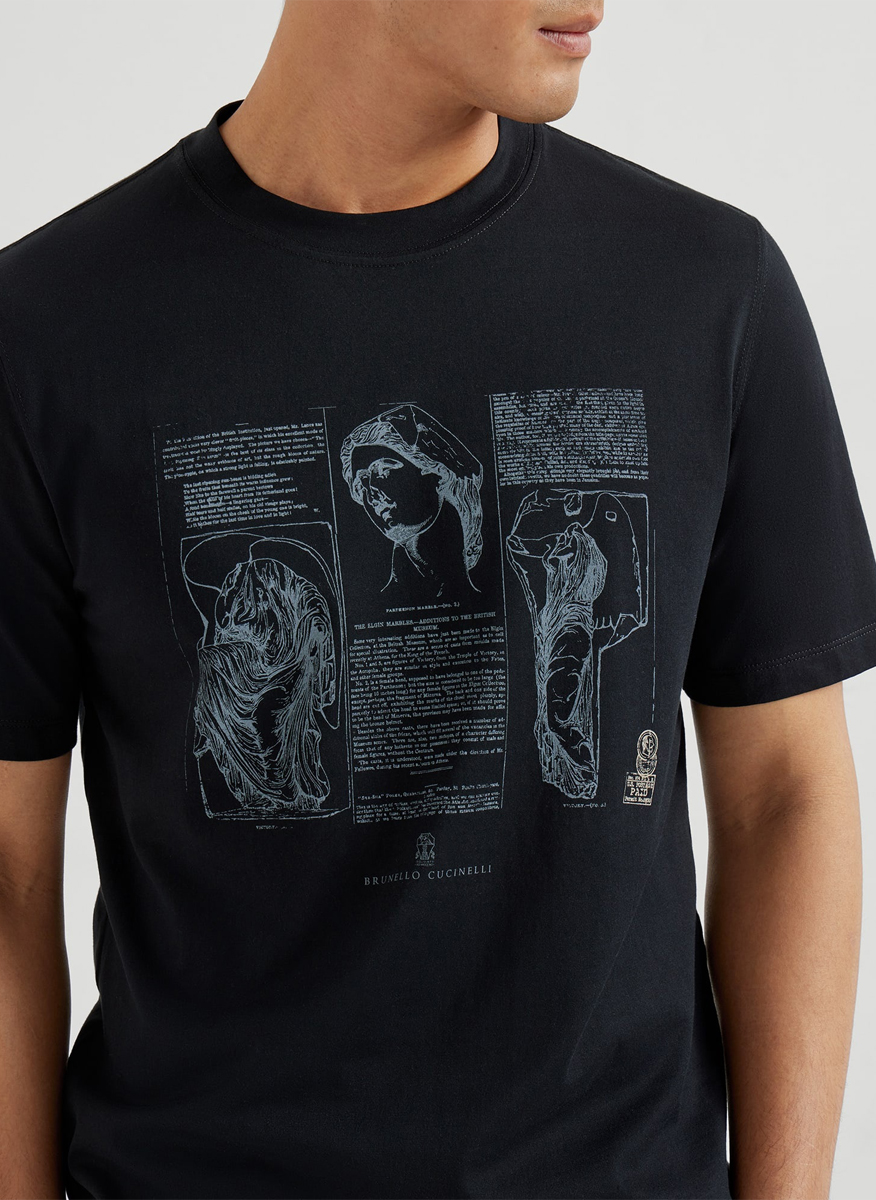 Brunello Cucinelli printed T-shirt