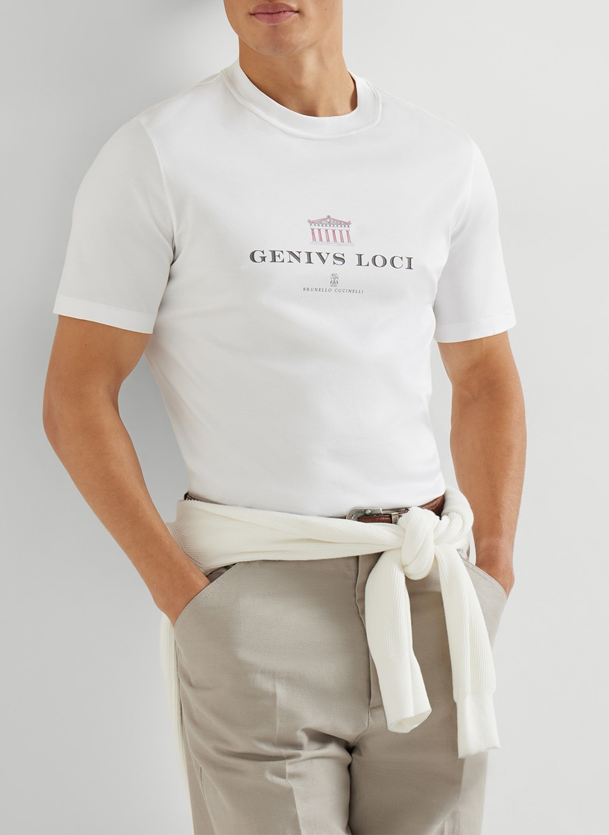 Brunello Cucinelli printed T-shirt