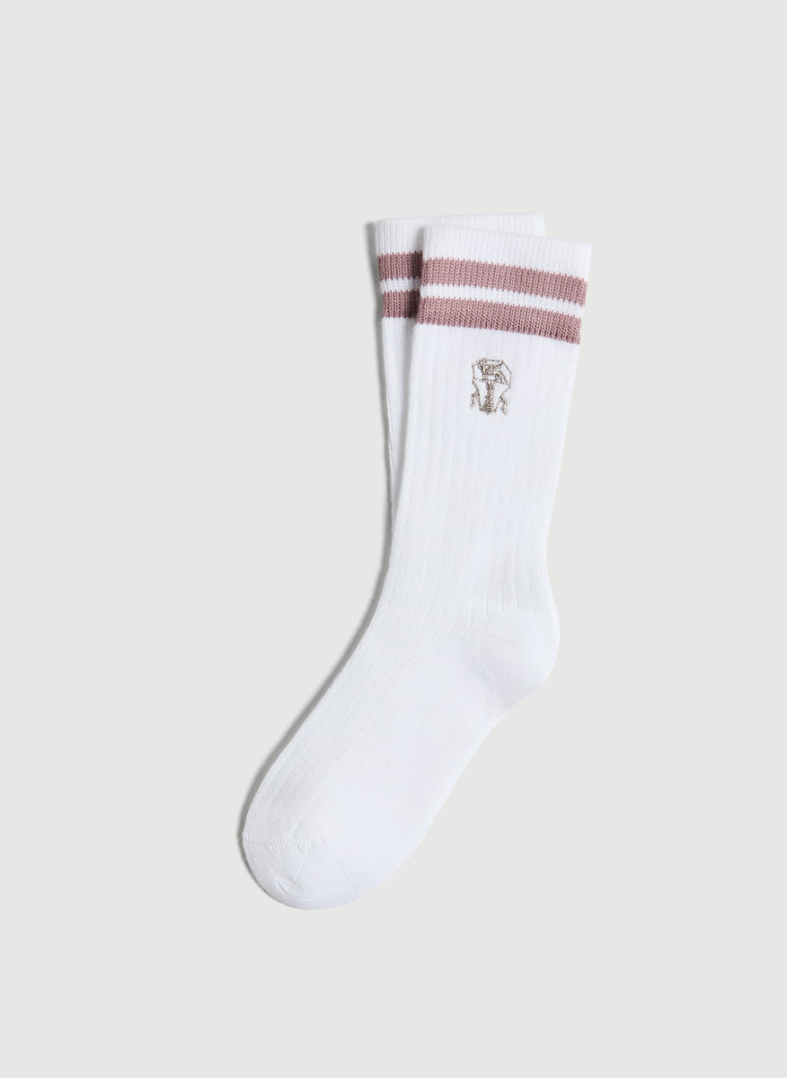 Brunello Cucinelli Kids socks with embroidered logo
