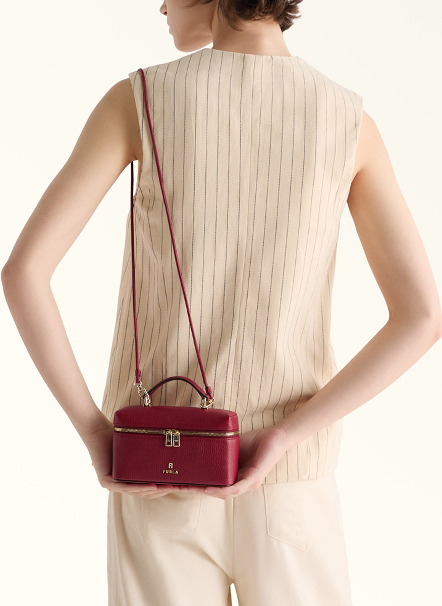 Мини чанта Furla Camelia Ciliegia