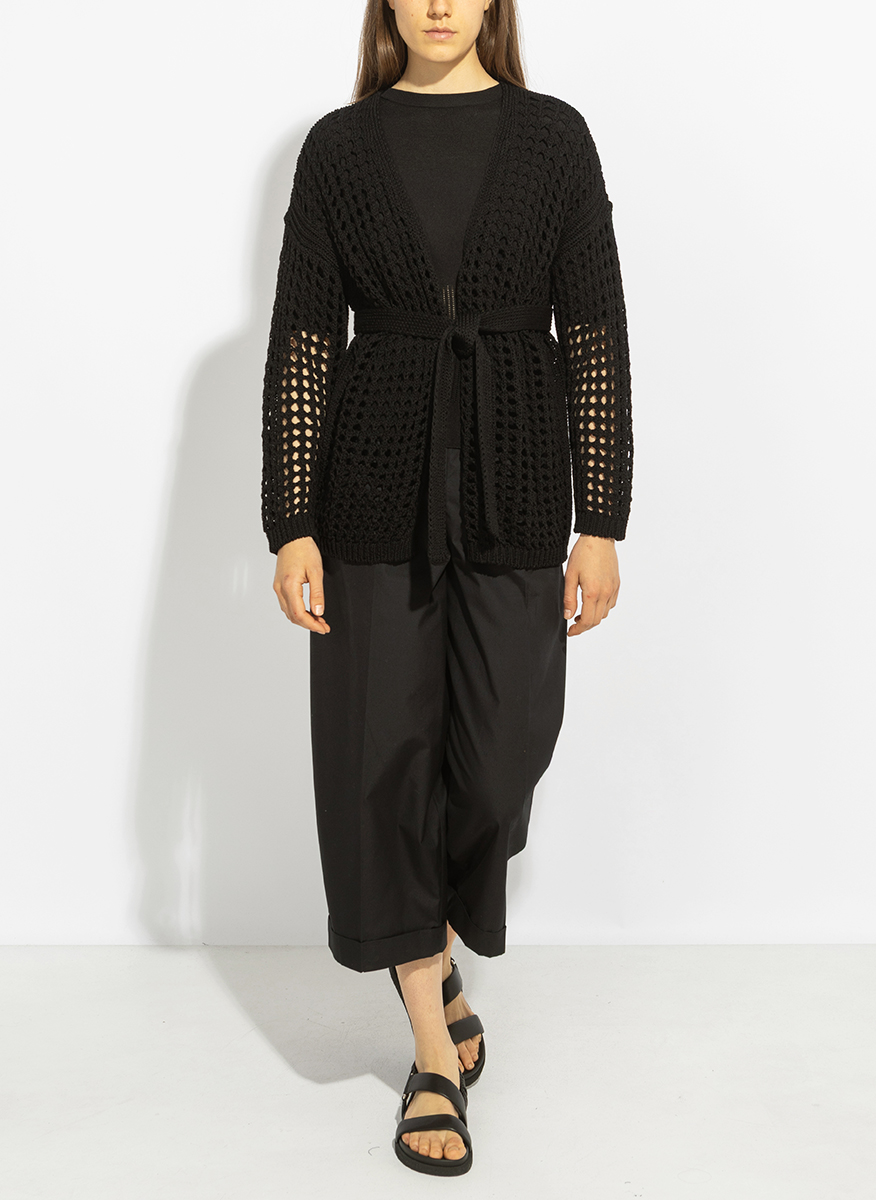 Max Mara Mxpgelo cardigan with sheer effect