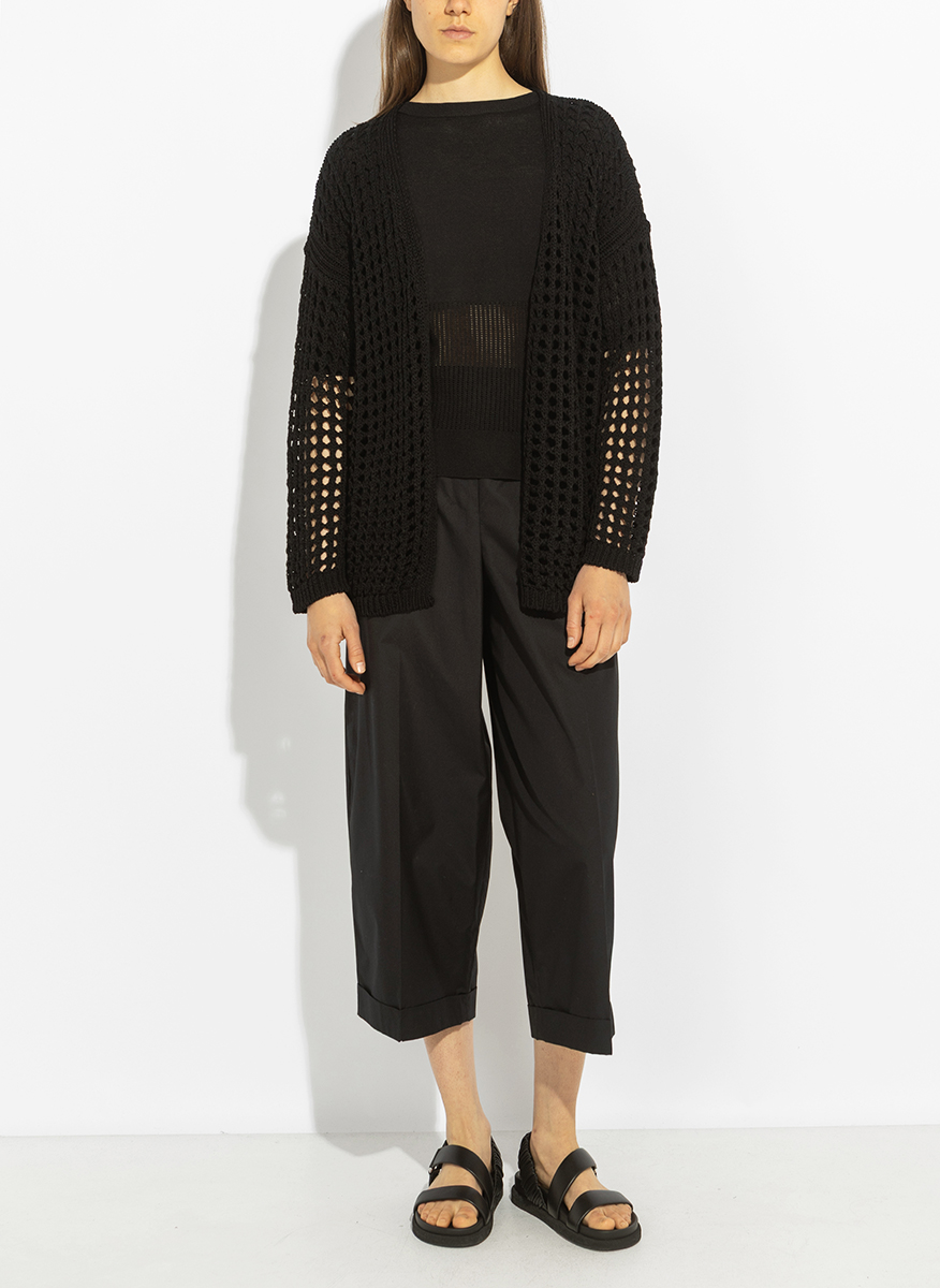 Max Mara Mxpgelo cardigan with sheer effect