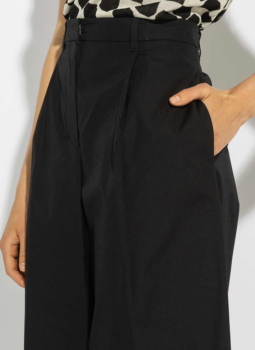 Широк панталон със скъсена дължина 'S Max Mara Smmdanza