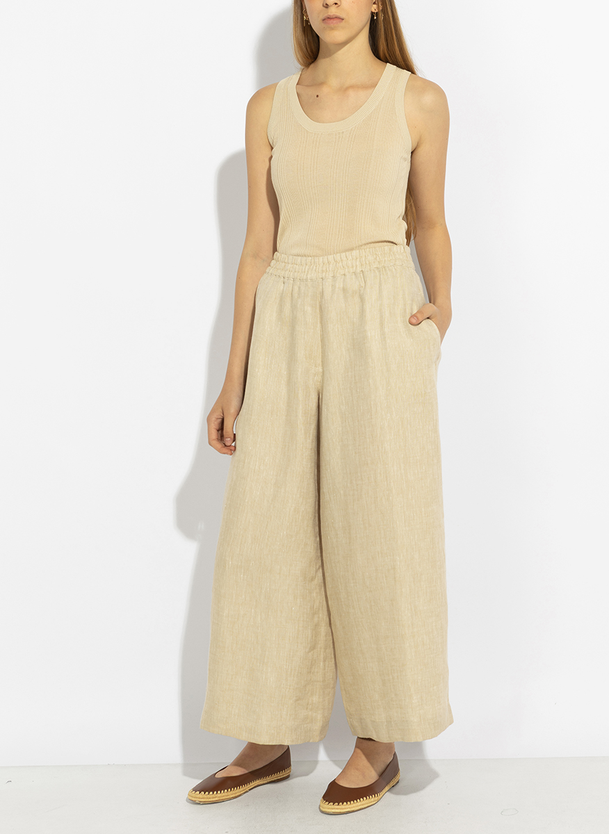 Ленен панталон Weekend Max Mara Wkdfelino