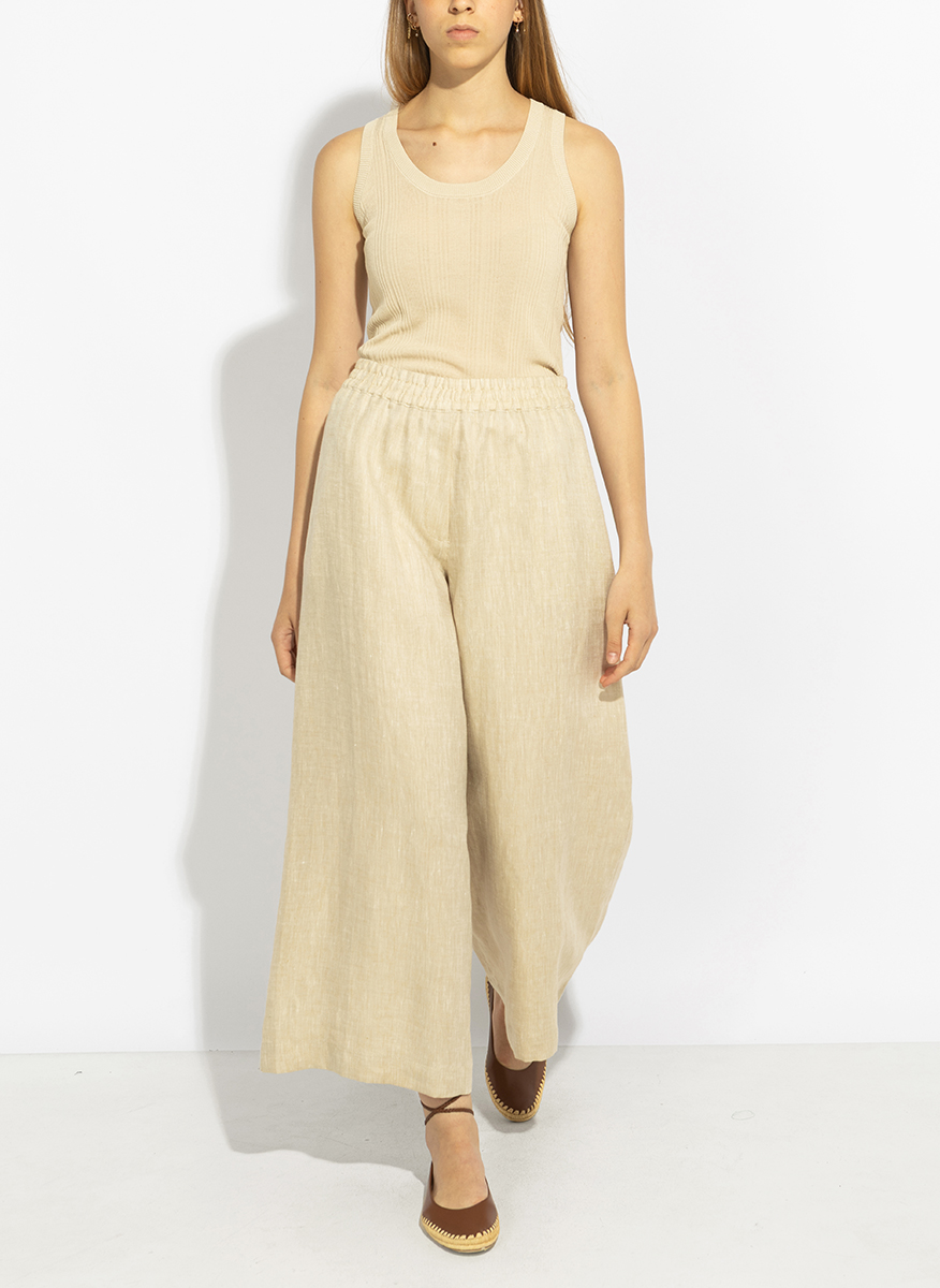 Ленен панталон Weekend Max Mara Wkdfelino
