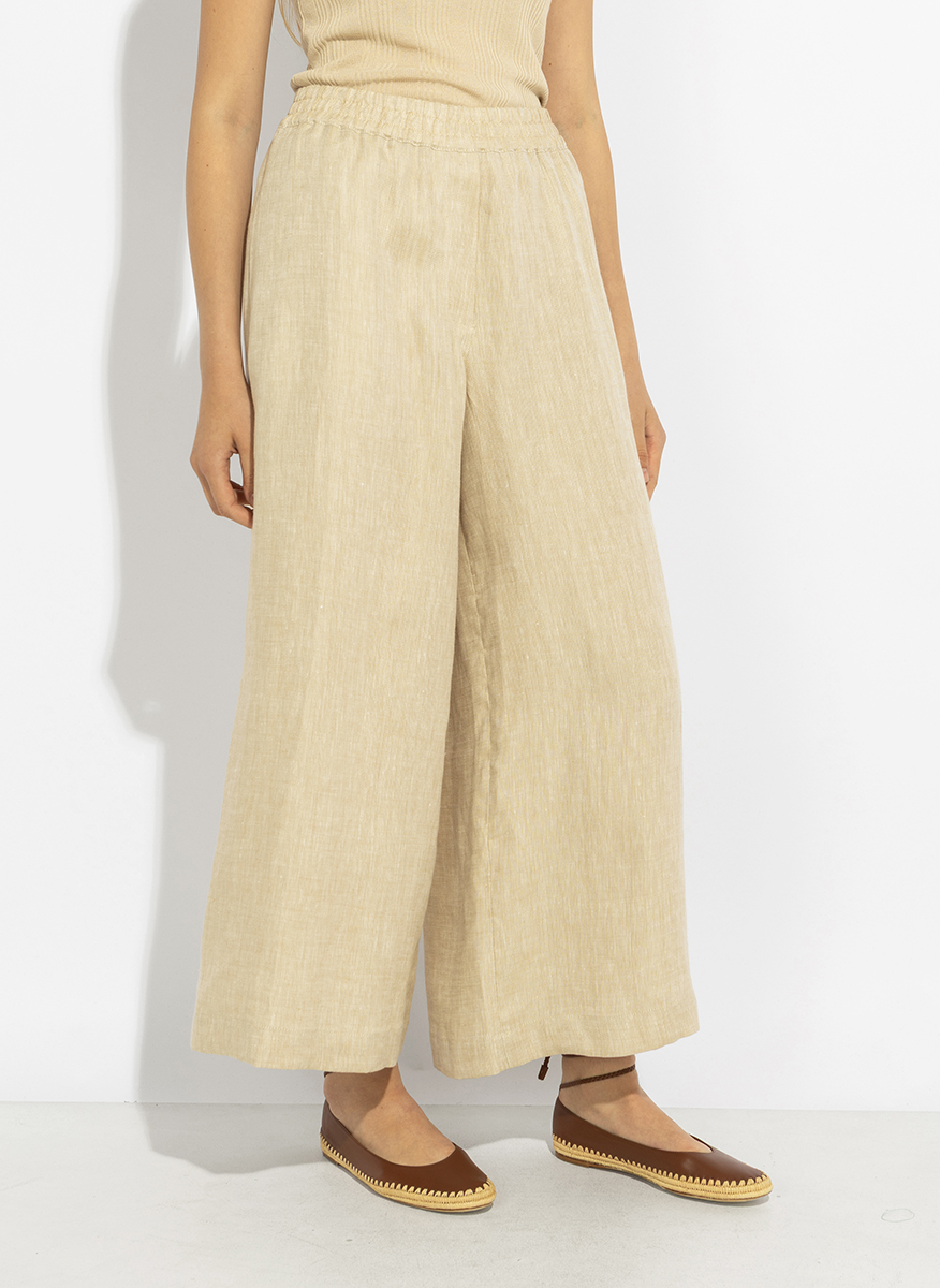 Ленен панталон Weekend Max Mara Wkdfelino
