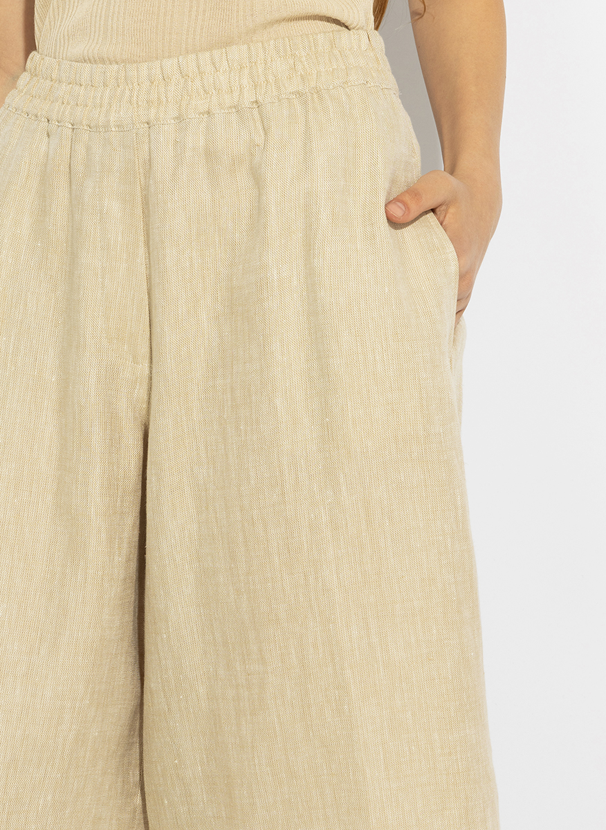 Ленен панталон Weekend Max Mara Wkdfelino