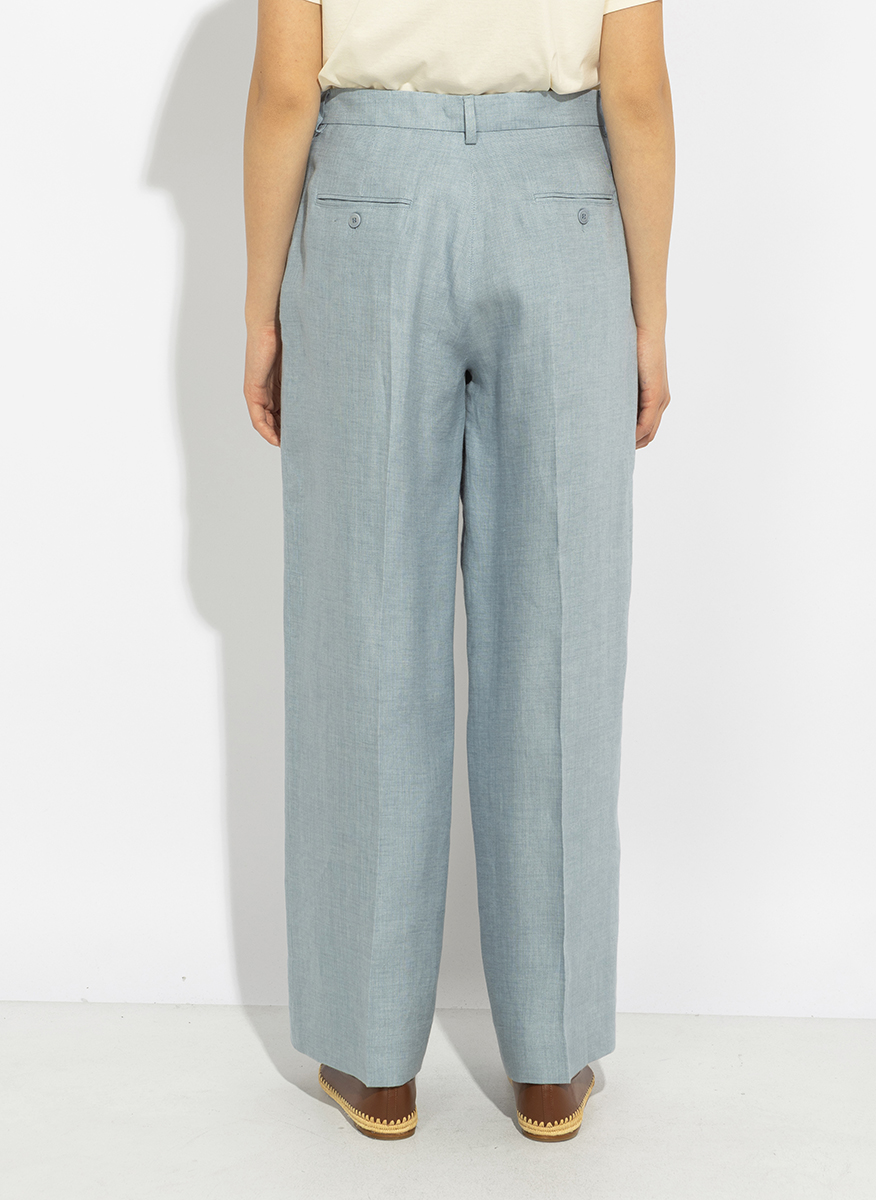 Ленен панталон Weekend Max Mara Wkdmalizia