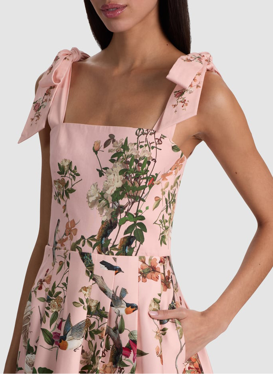 Alice + Olivia 'Hana' print dress