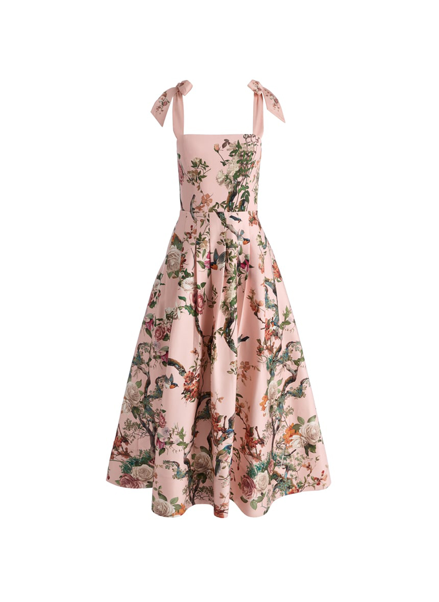 Alice + Olivia 'Hana' print dress